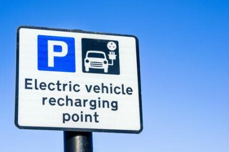 EV Charging point signage